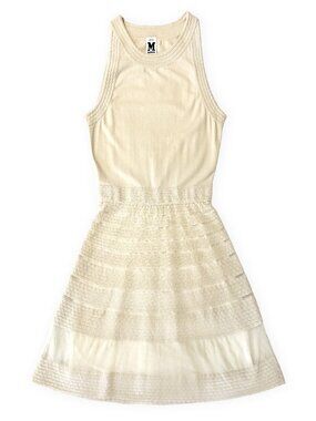 Missoni Sleeveless Cream Midi Dress NWOT